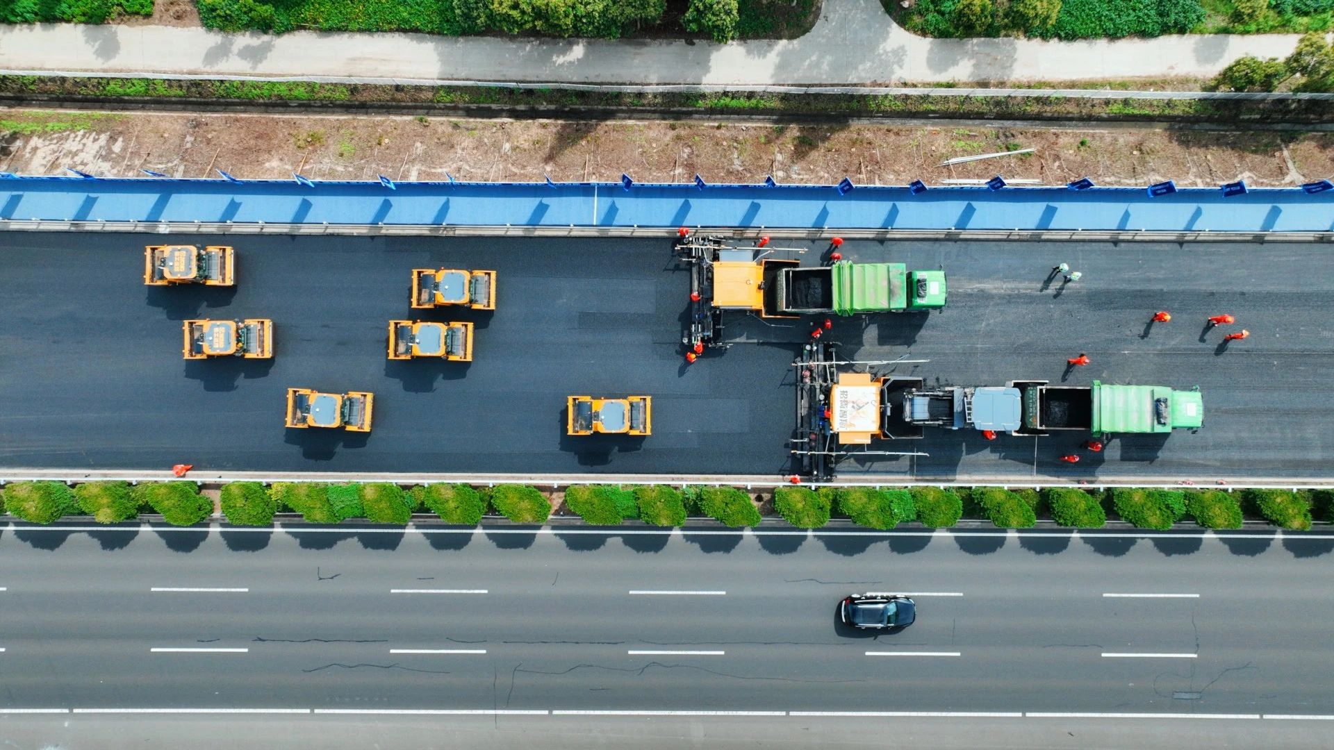 國家公路現代養護試點工程！開工！