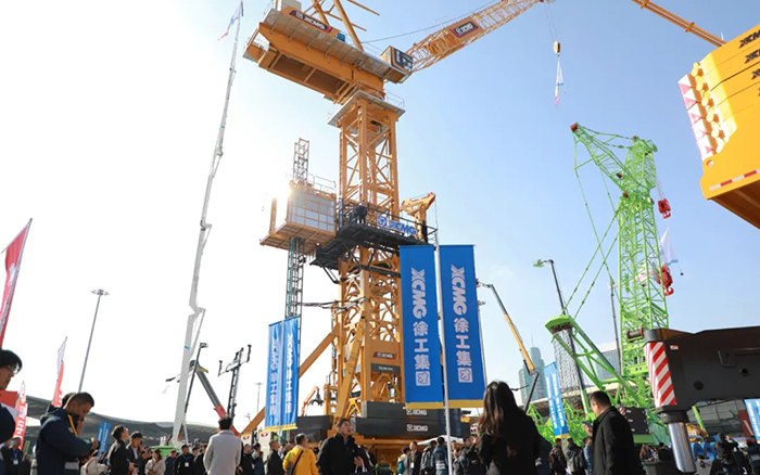 bauma CHINA 2024丨徐工塔式起重機、智能施工升降機火熱亮相